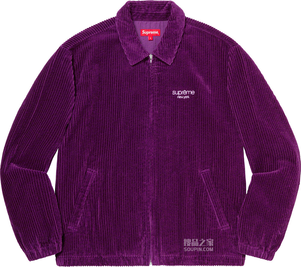 Wide Wale Corduroy Harrington Jacket 2020春夏
