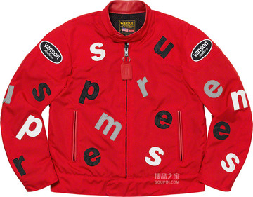 ®/Vanson Leathers® Letters Cordura® Jacket 2020春夏