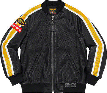 ®/Vanson Leathers® Perforated Bomber Jacket 2020春夏
