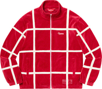 Grid Taping Velour Jacket 2020春夏