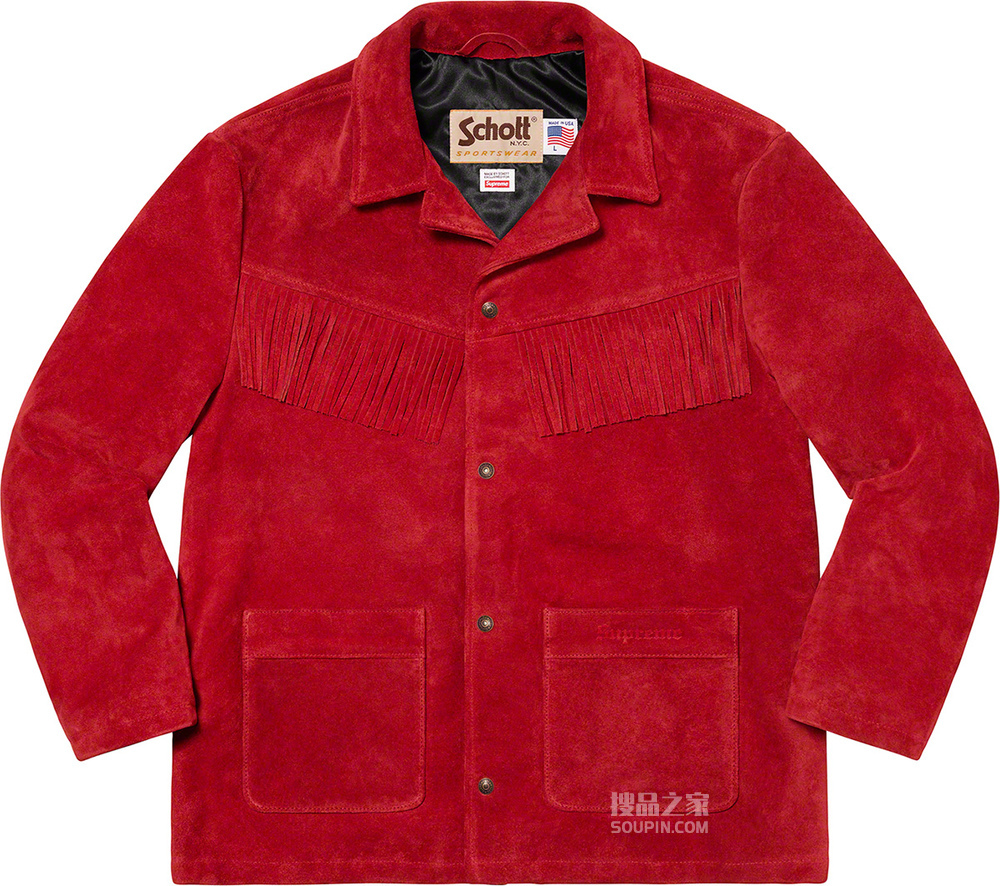 ®/Schott® Fringe Suede Coat 2020春夏