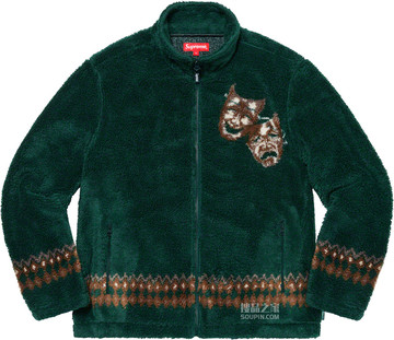 Drama Mask Fleece Jacket  2020春夏