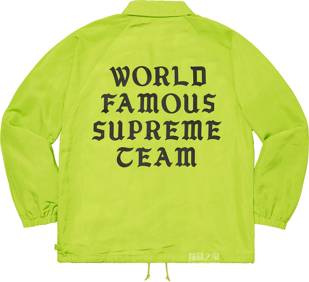 World Famous Coaches Jacket 2020春夏