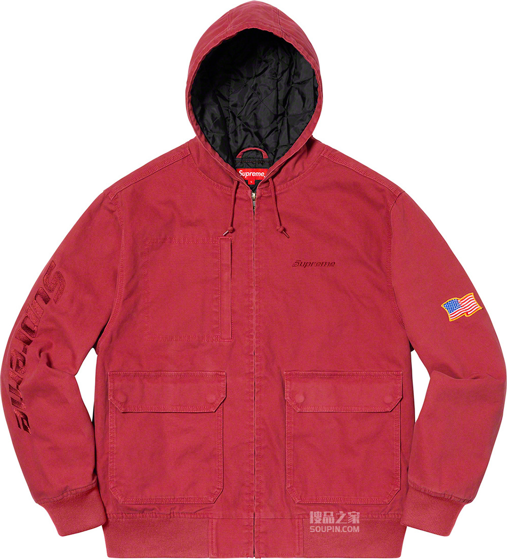 Canvas Hooded Work Jacket 2020春夏