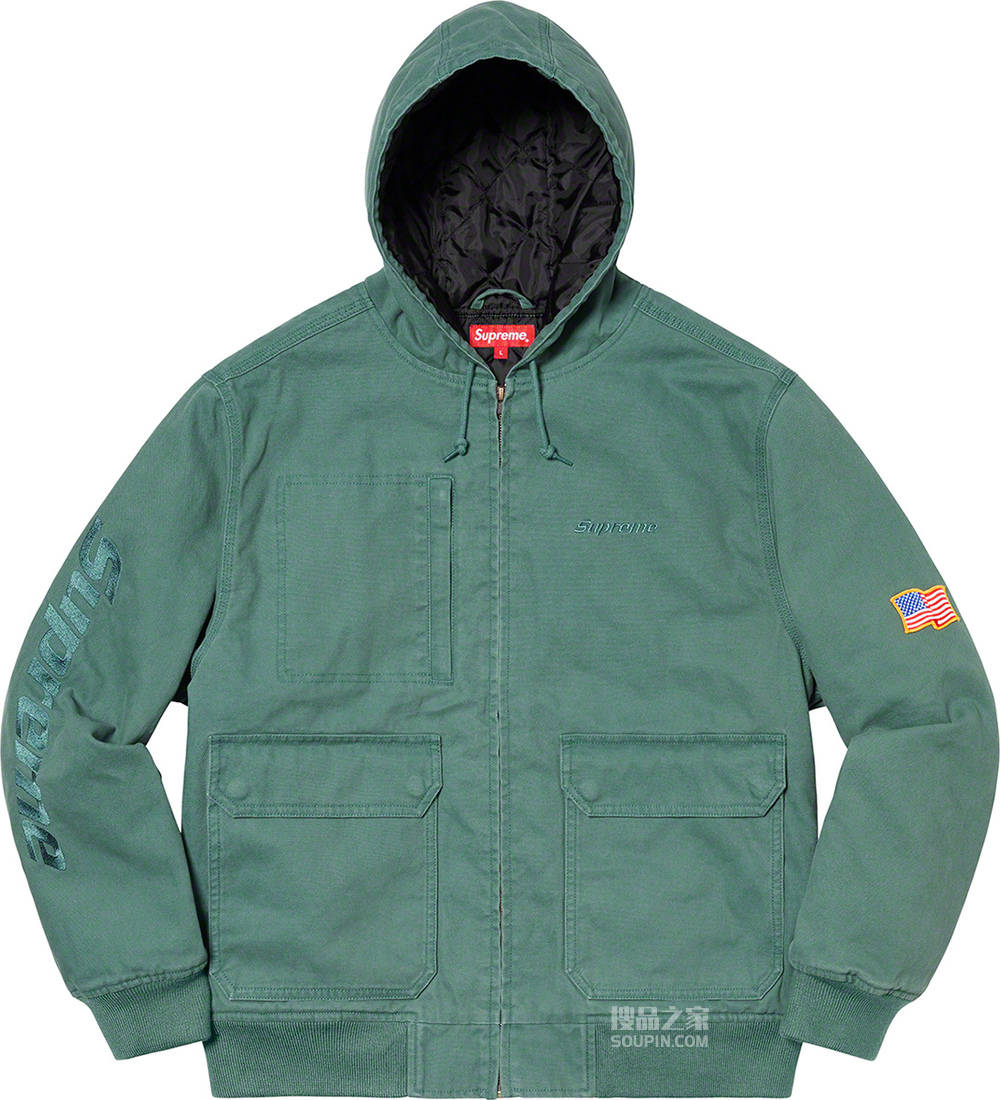 Canvas Hooded Work Jacket 2020春夏