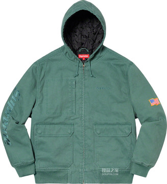 Canvas Hooded Work Jacket 2020春夏