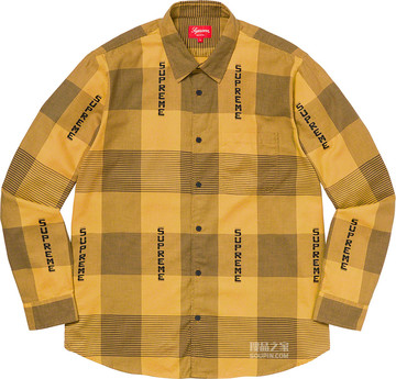 Logo Plaid Shirt 2020春夏