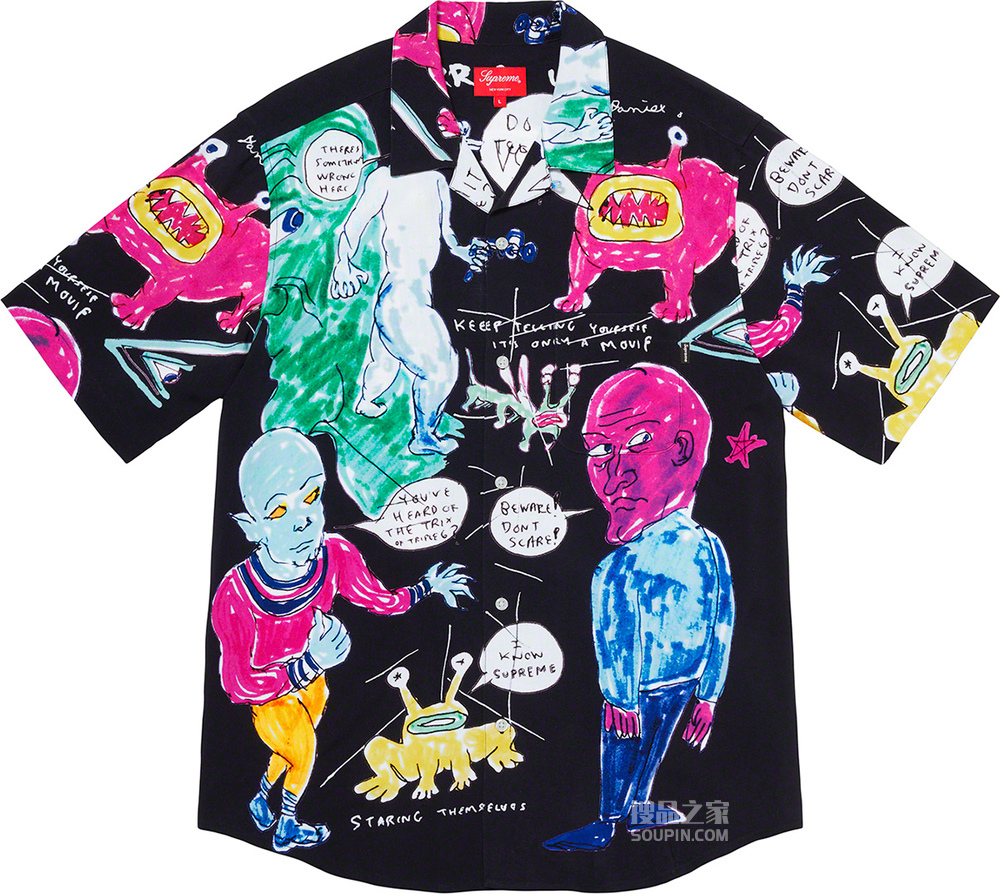 Daniel Johnston Rayon S/S Shirt 2020春夏