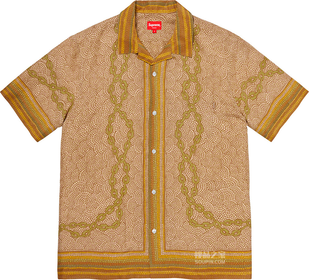Mosaic Silk S/S Shirt  2020春夏