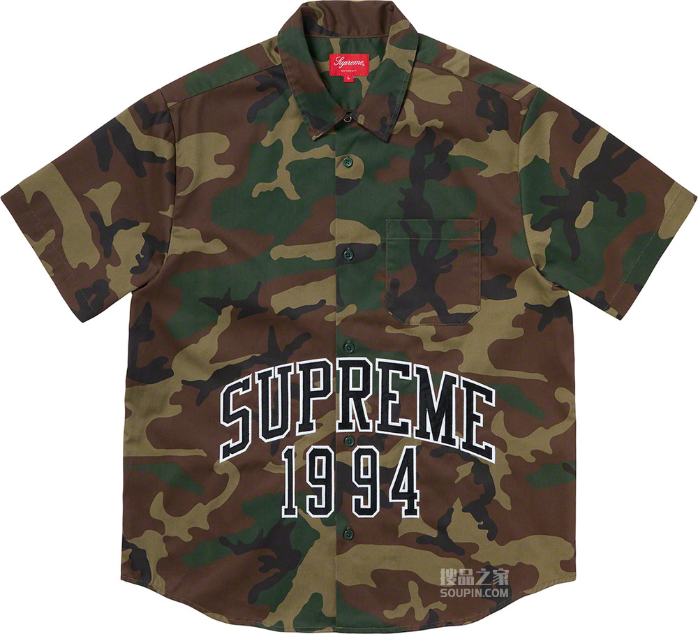 Arc Logo S/S Work Shirt  2020春夏