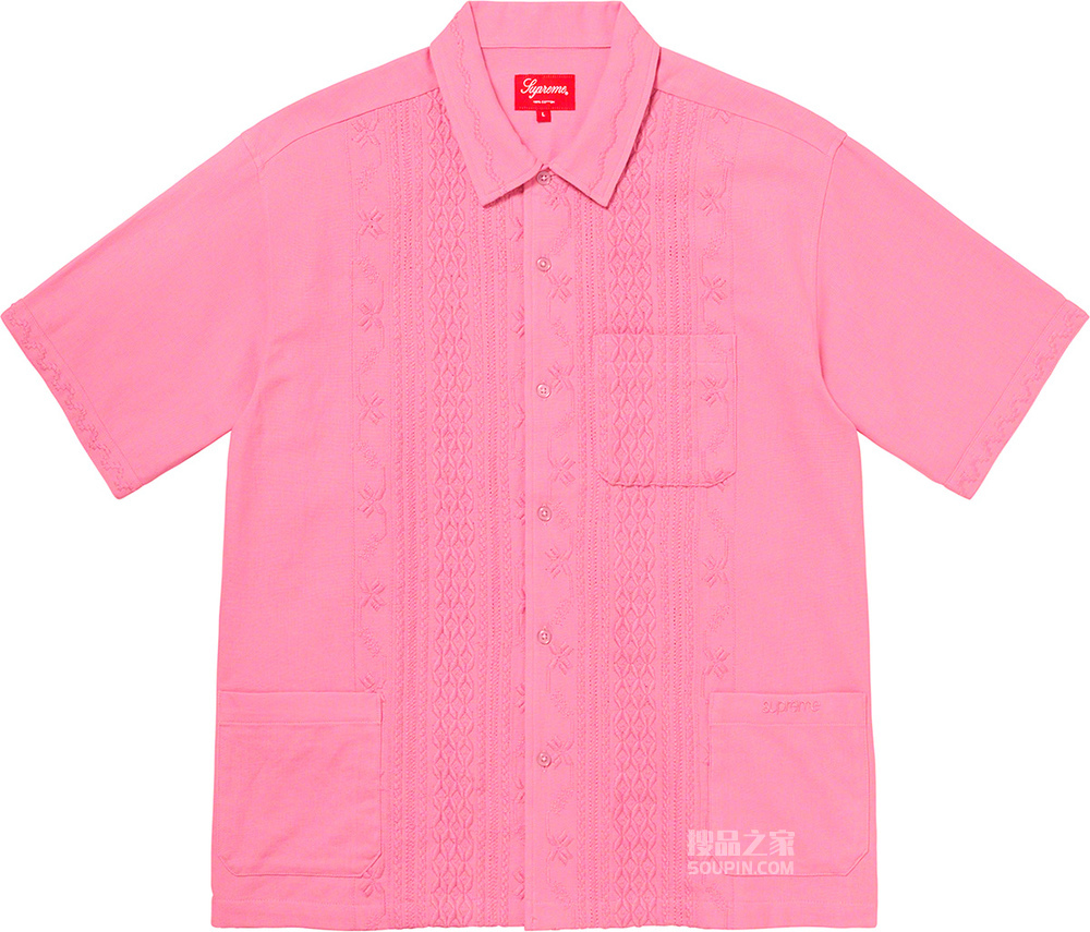 Embroidered S/S Shirt 2020春夏