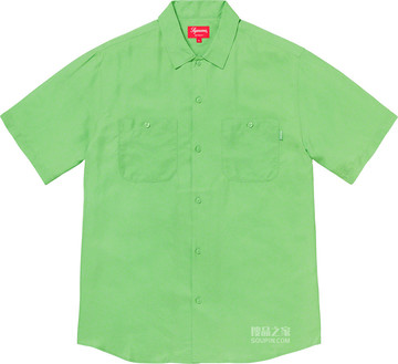 Silk S/S Work Shirt  2020春夏