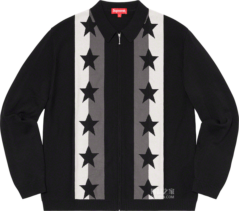 Stars Zip Up Sweater Polo 2020春夏