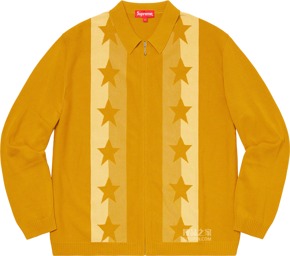 Stars Zip Up Sweater Polo 2020春夏