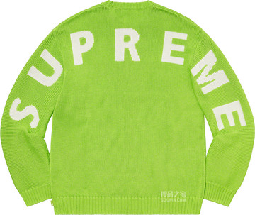 Back Logo Sweater 2020春夏