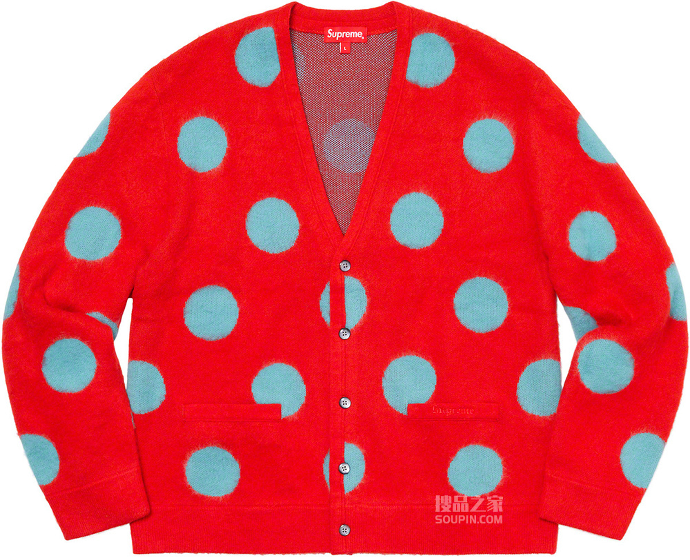 Brushed Polka Dot Cardigan  2020春夏
