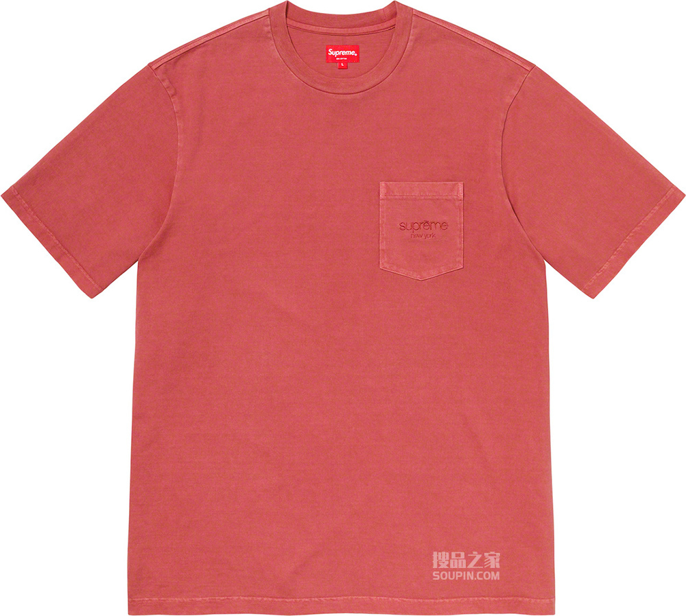 Overdyed Pocket Tee 2020春夏