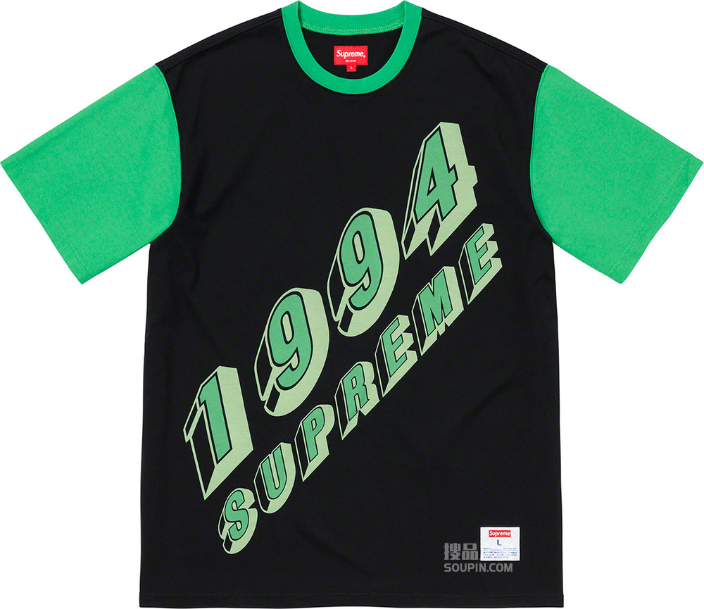 Bevel Text Ringer Tee 2020春夏