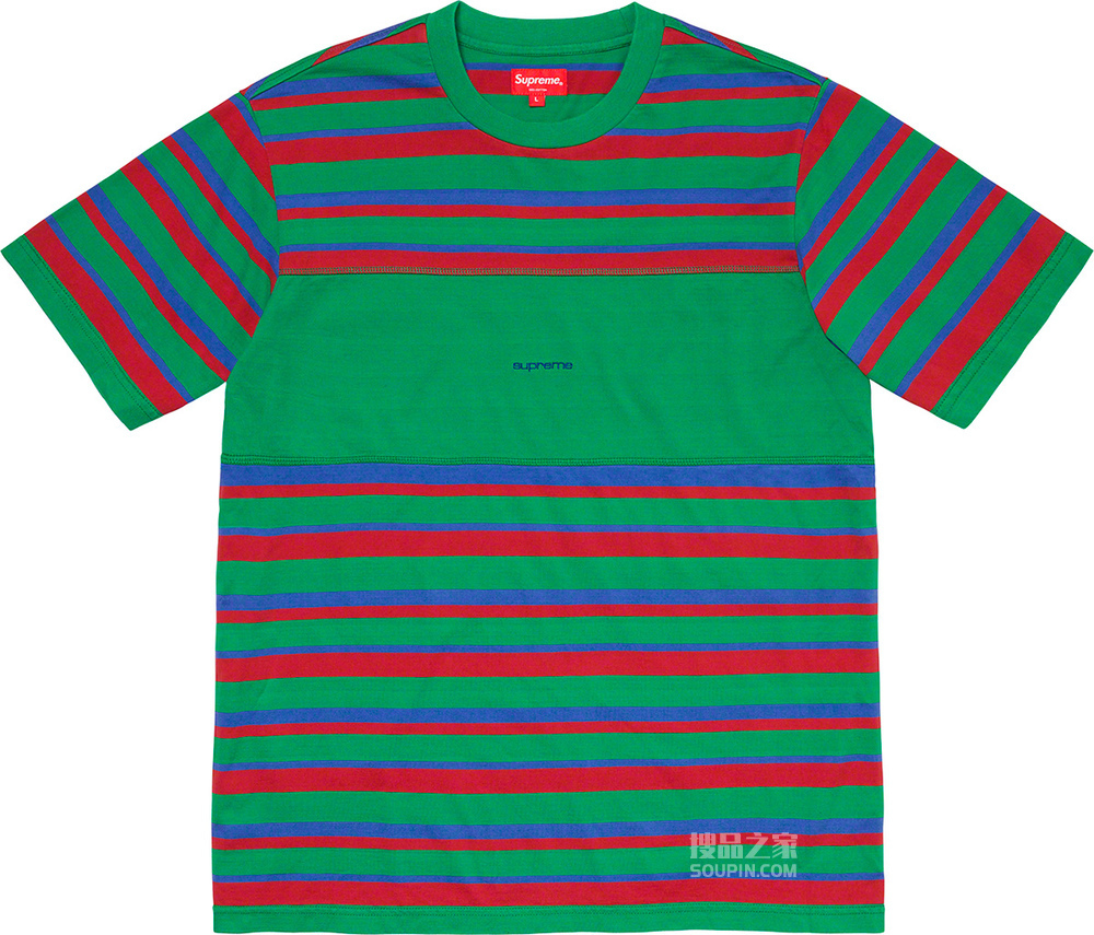 Blocked Stripe S/S Top 2020春夏