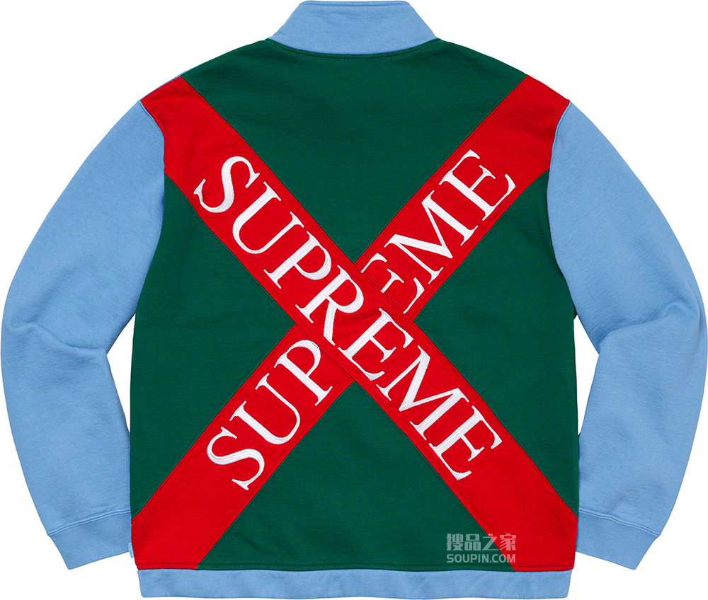 Cross Half Zip Sweatshirt 2020春夏