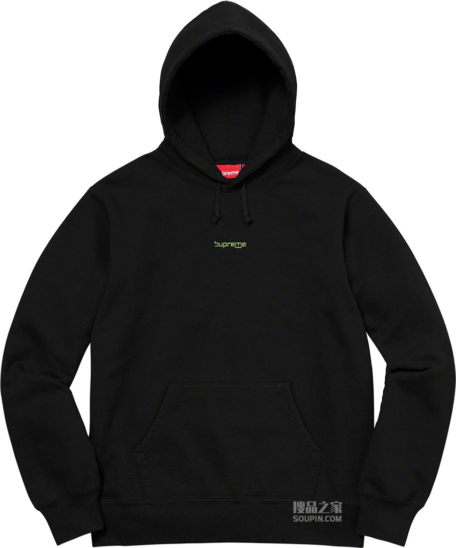 Digital Logo Hooded Sweatshirt 2020春夏
