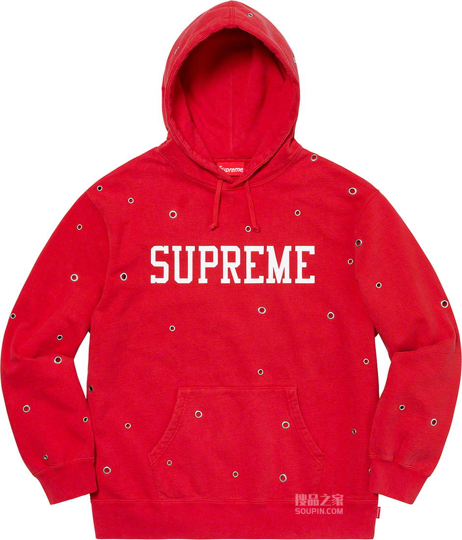 Eyelet Hooded Sweatshirt 2020春夏