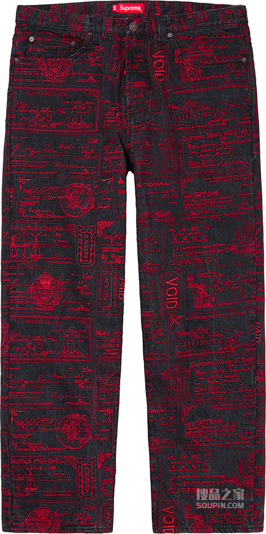 Checks Embroidered Jean 2020春夏