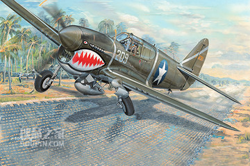 P-40F“战鹰”战斗机 