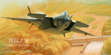 中国J-20“威龙”隐身战斗机(2011原型机) 