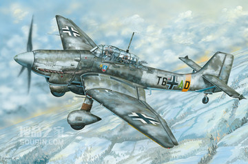 德国Ju-87D俯冲轰炸机 