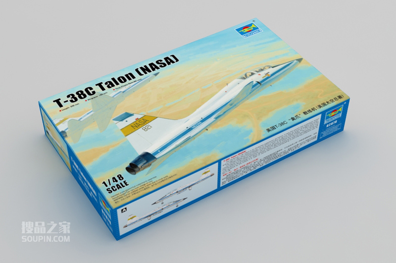 美国T-38C”禽爪”教练机(美国太空总署) 