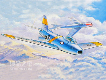 北美F-86F-30“佩刀” 式喷射战斗机 