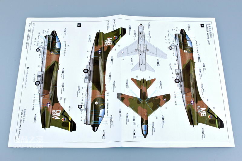 美国空军A-7D“海盗”II型攻击机 