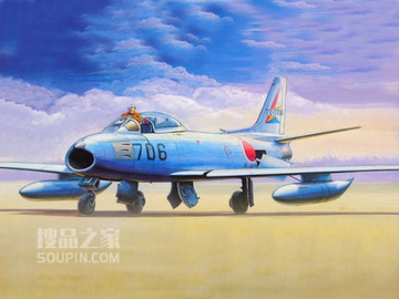 北美F-86F-40“佩刀” 式喷射战斗机 
