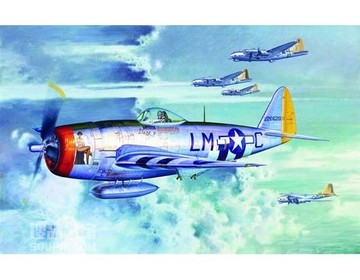 美国P-47D“雷电”战斗机水泡式座舱盖 