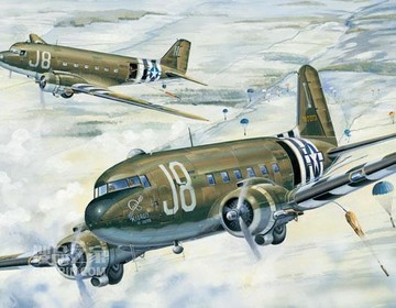 C-47A“空中列车”运输机 