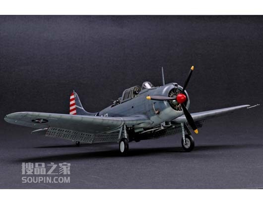 美国海军 SBD-3 “无畏”俯冲轰炸机 中途岛纪念版 