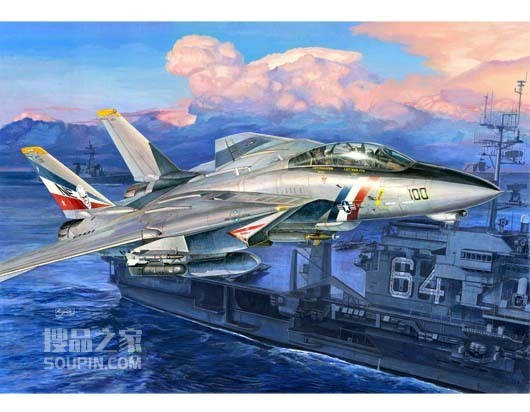 F-14D超级雄猫可变翼战斗机 