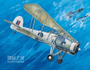 英国“剑鱼”MK.II 型轰炸机 