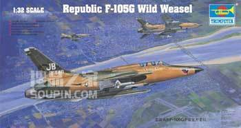 美国共和F-105G野鼬鼠歼击机 