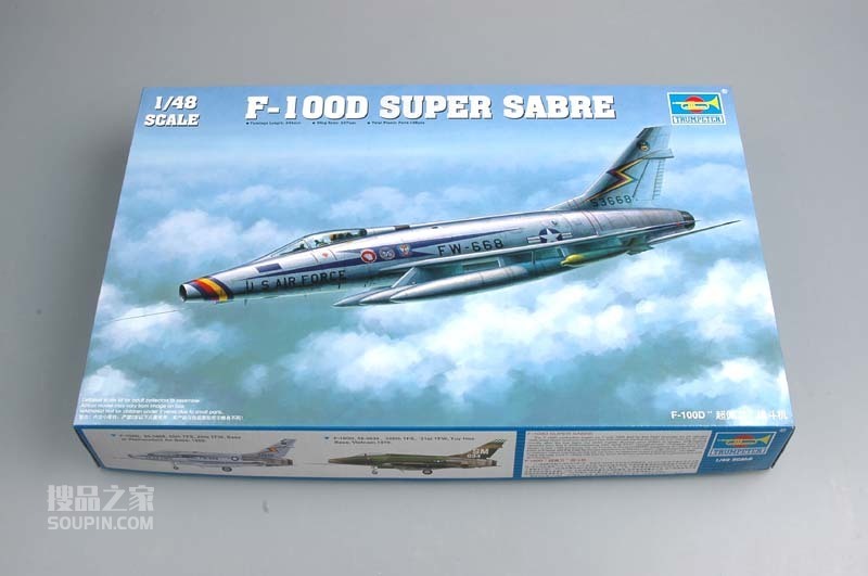 F-100D“超佩刀”战斗机 