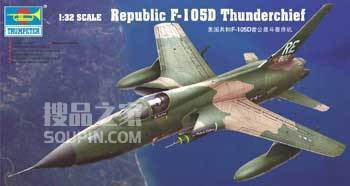 美国共和F-105D雷公歼击机 