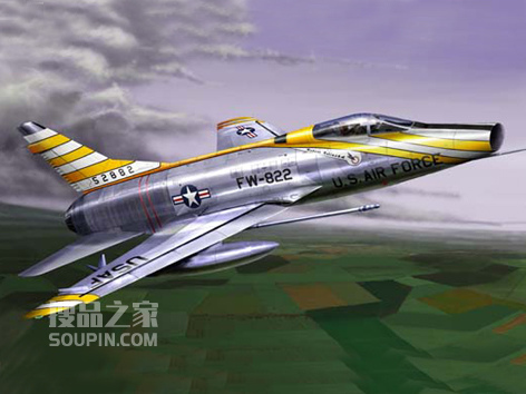 F-100D“超佩刀”战斗机 