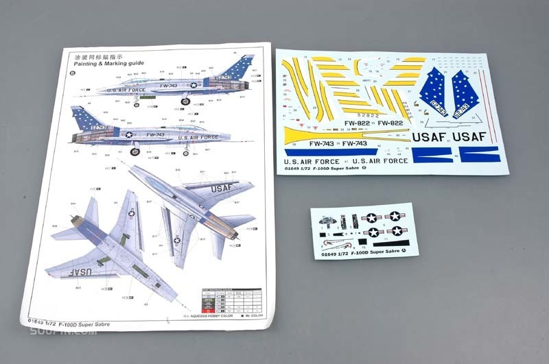 F-100D“超佩刀”战斗机 