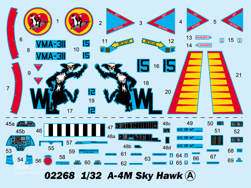 A-4M “天鹰“式战斗攻击机 