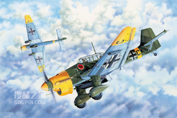 德国Ju-87B-2俯冲轰炸机 