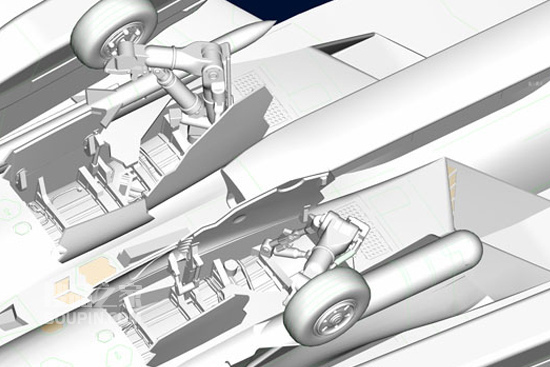 EA-18G咆哮者战斗机  1:32