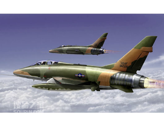 F-100F“超佩刀”战斗机 