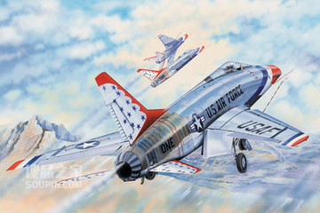 F-100DD“雷鸟”飞行表演队 