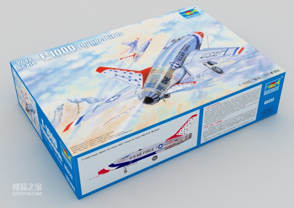 F-100DD“雷鸟”飞行表演队 